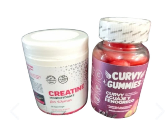 Combo curvy Gommis +creatina