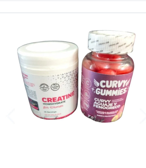 Combo curvy Gommis +creatina
